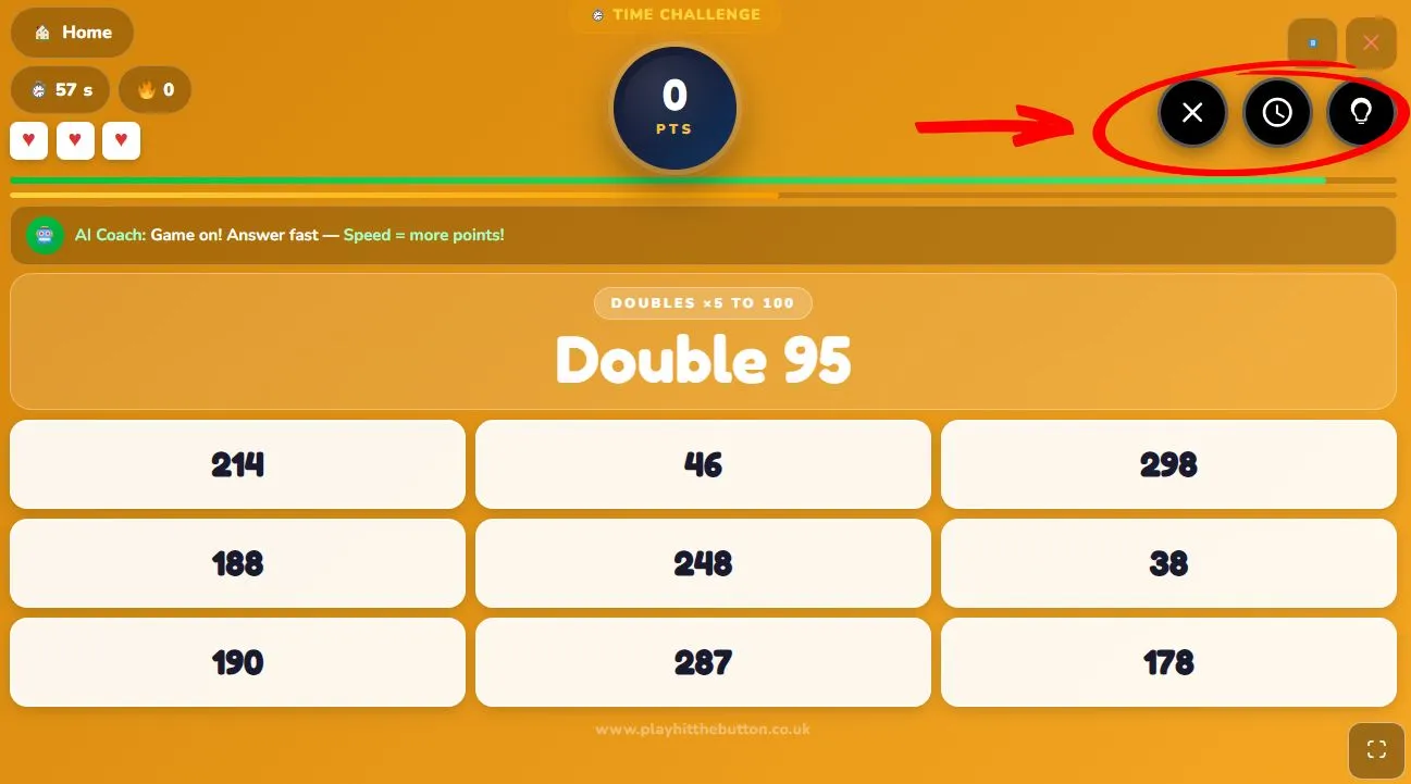 Special Power-Up Options